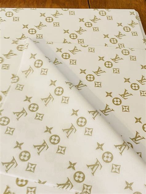 lv tissue paper